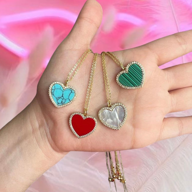 Medium Zirconium Heart