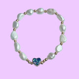 Pearl Heart Bracelet