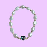 Pearl Heart Bracelet