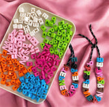 Necklace Colors Letter